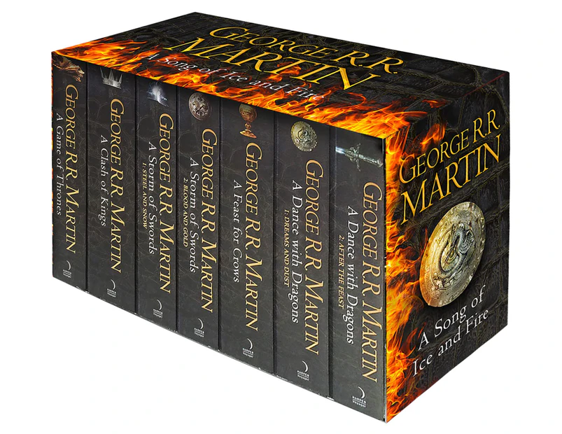 A Song of Ice & Fire Series 7-Book Set by George R.R. Martin