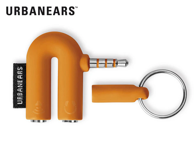 Urbanears Slussen DJ Adapter for iPhone - Pumpkin