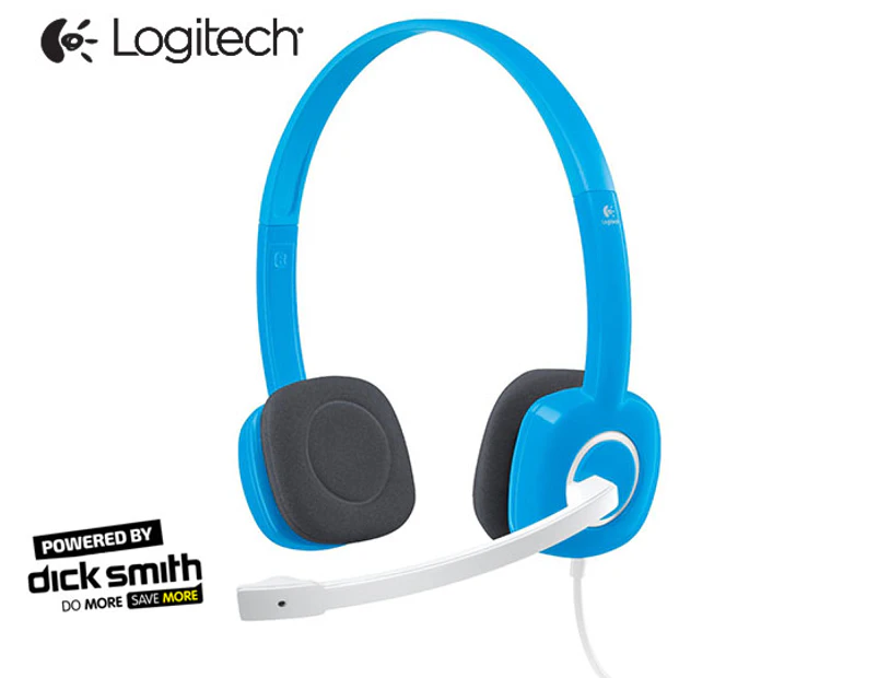 Logitech H150 Stereo Chat Headset - Blue