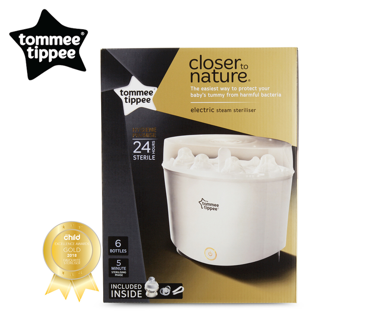 tommee tippee electric steriliser boots