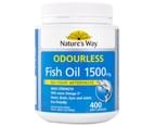 Nature's Way Fish Oil Odourless 1500mg 400 Caps 2