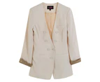 Lagogo Women’s Blazer - Beige
