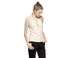 Lagogo Women’s Tee - Beige