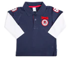 Lonsdale Baby Boys' Wyard 2-Sleeve Polo - Navy