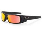 Oakley Men's Gascan Sunglasses - Matte Black/Ruby