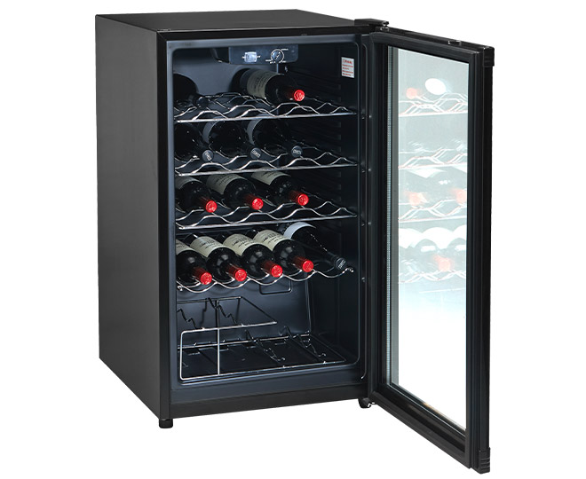 Lemair 59-Bottle Wine Cooler - Black | Catch.com.au