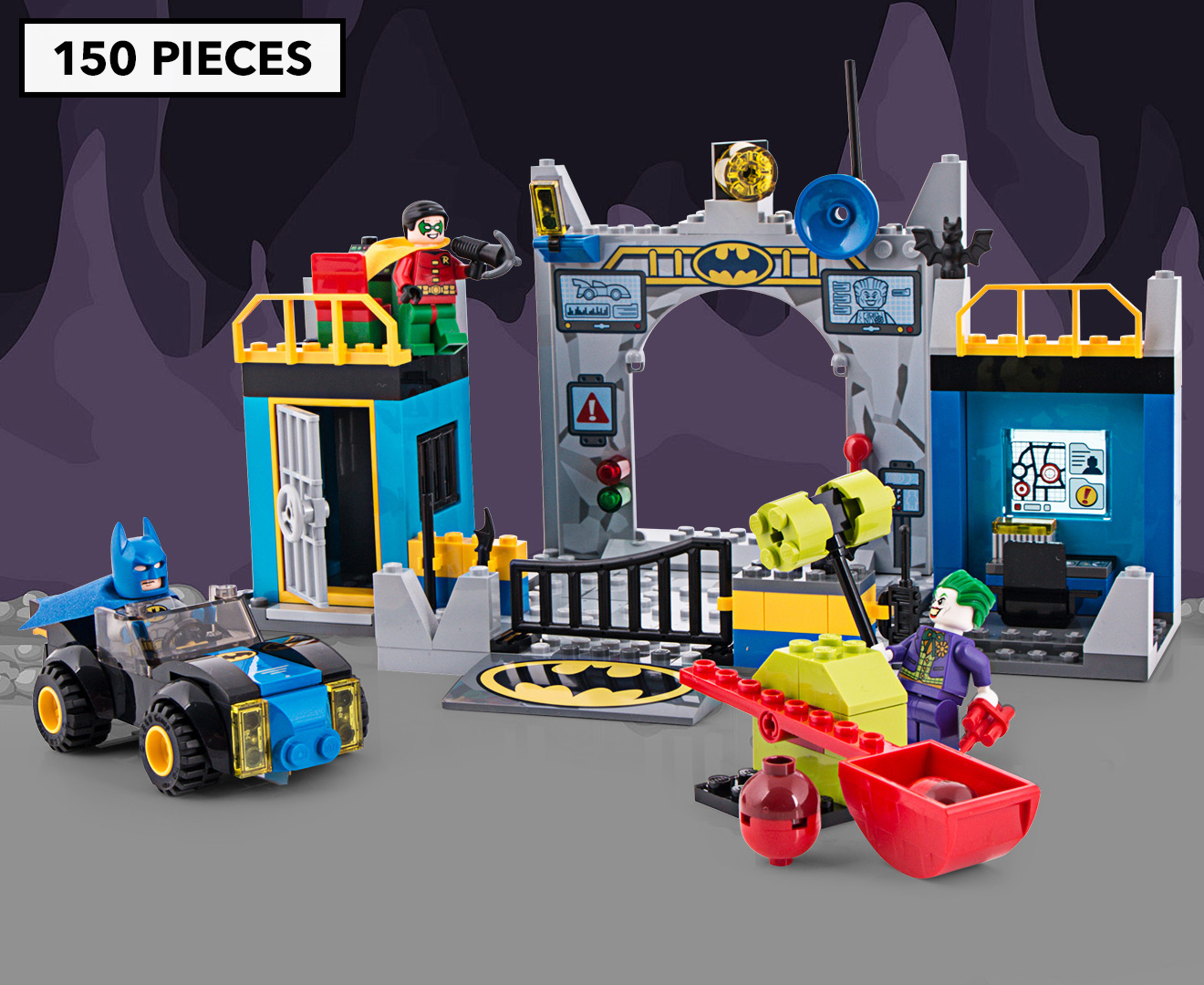 LEGO® Juniors Batman Defend the Batcave 150 Piece Kids Building Play Set