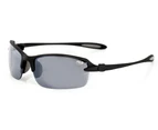 FILA Sport Semi-Rimmed Sunglasses - Rubber Black