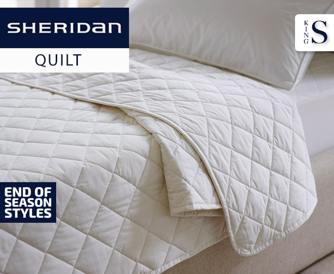 Sheridan Super King UltraCool Quilt - Snow