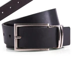 Calvin Klein Men's Harness Buckle Belt - Grey