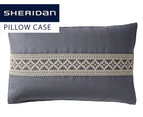 Sheridan Francoise 75x50cm Standard Pillowcase - Flax