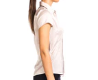 Stylecorp Women’s Vintage Sleeve Shirt - Pumice