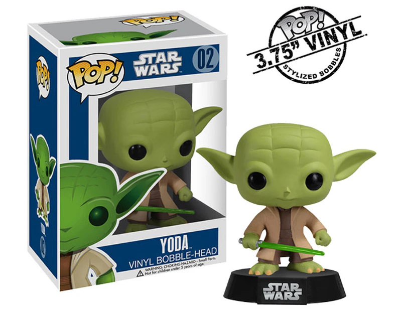 POP! Star Wars Yoda Vinyl Bobble-Head Figure