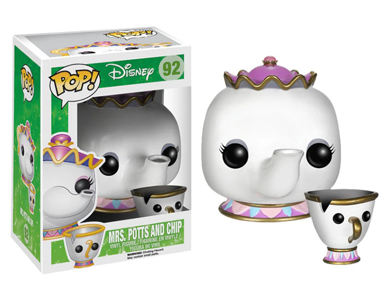 POP! Beauty & The Beast: Mrs Potts & Chip Vinyl Figure