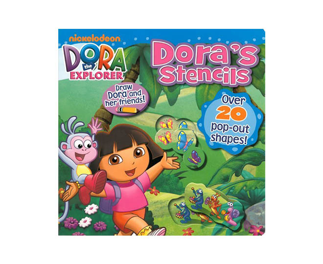 Dora The Explorer Stencils Book 