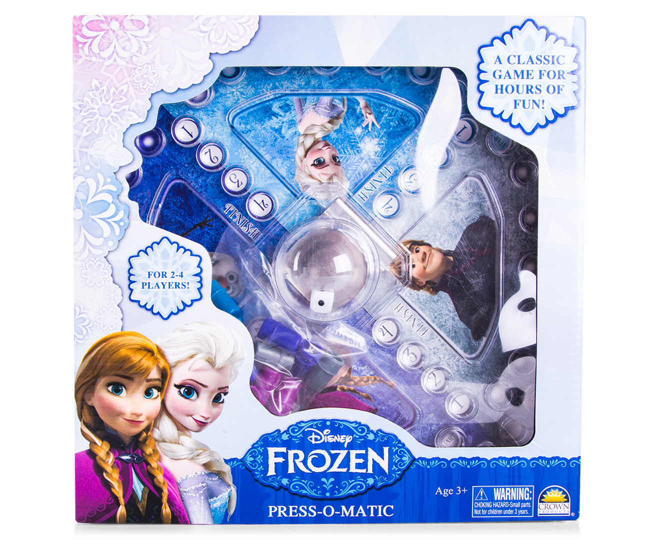 Olaf's Frozen Adventure Press-O-Matic Board Game | Catch.co.nz