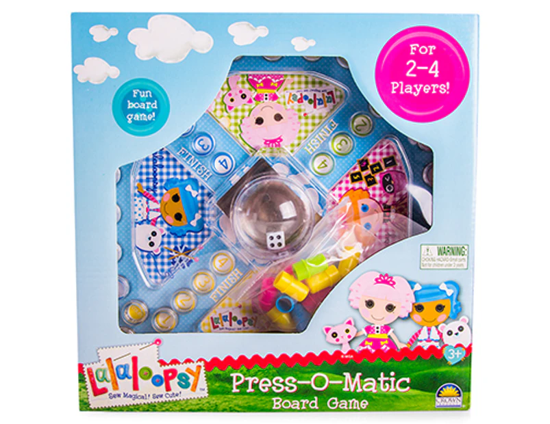 Lalaloopsy Press-O-Matic Board Game