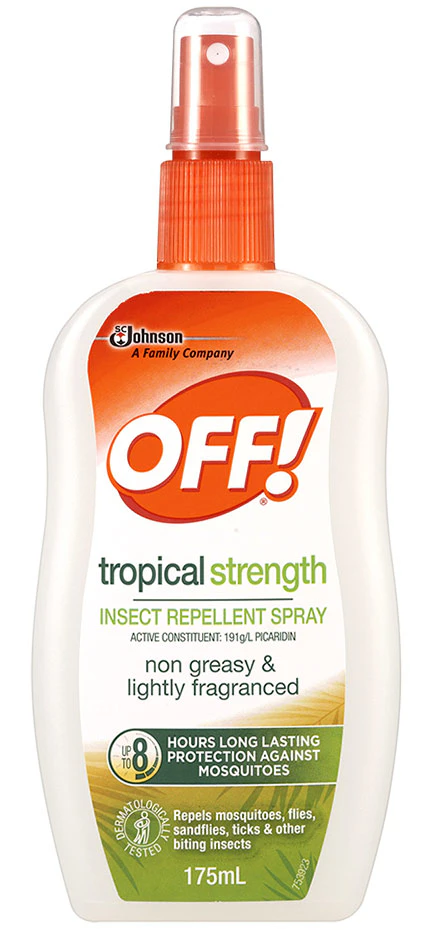 Off Tropical Strength Insect Repellent Spray 175mL