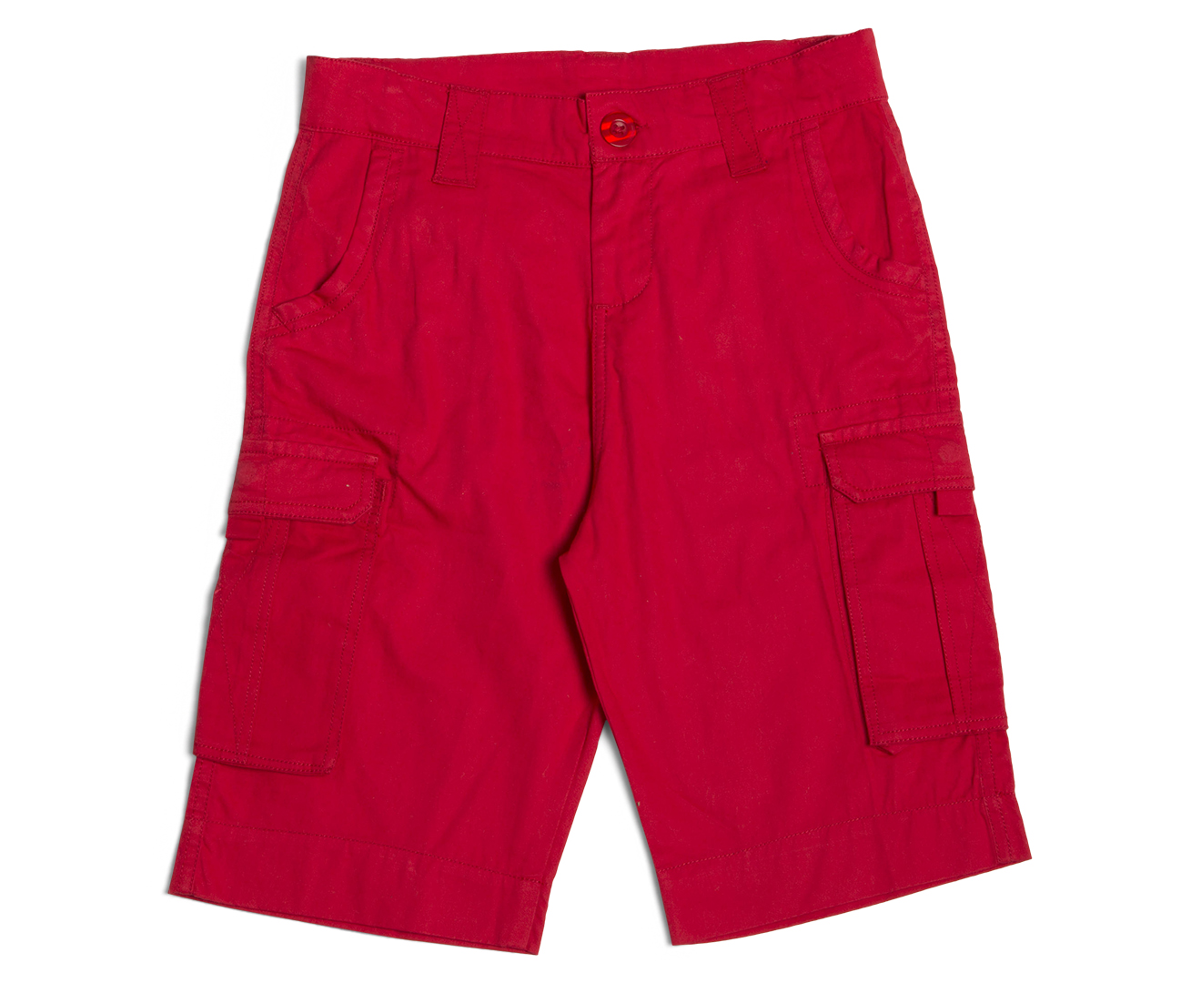 Rhubarb Girls Cargo Shorts - Red