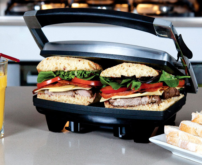 Singer 2-Slice Sandwich Press | Catch.com.au