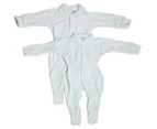 Bonds Baby Size 2 Wondersuit 2-Pack - Icicle