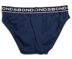 Bonds Boys' Size 10-12 Briefs 2-Pack - Dark Navy