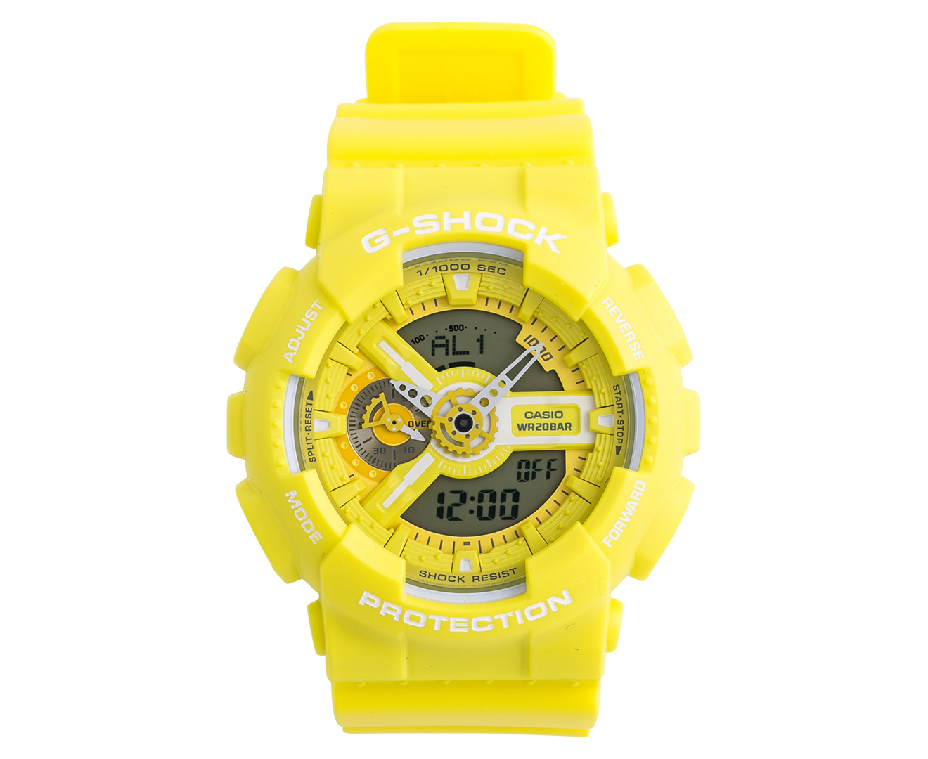 Casio G-Shock GA-110 Watch - Yellow | Catch.com.au