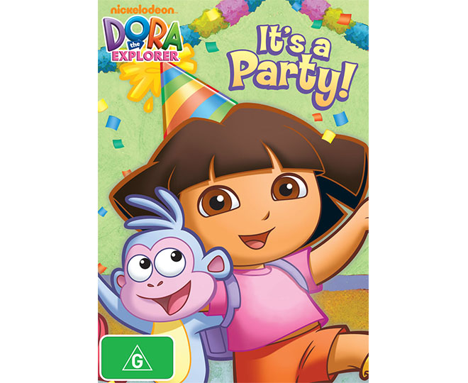 Dora The Explorer: It's A Party DVD (G) | Www.catch.com.au