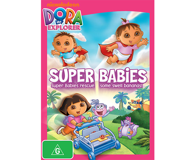 dora the explorer super babies vhs