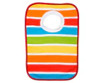 Big Softies Popover Bibs 2-Pack - White/Red