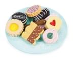 Le Toy Van 10-Piece Box of Assorted Biscuits & Plate 1