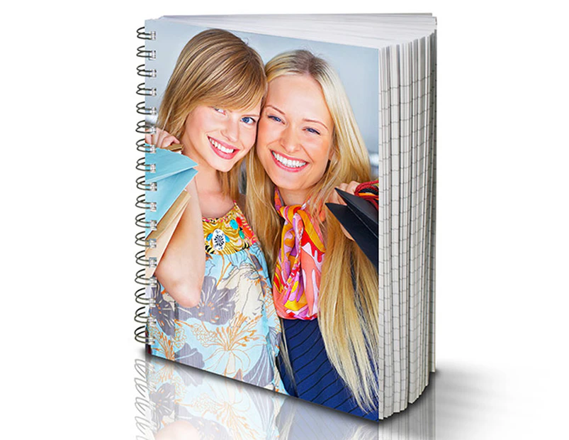 Personalised 166 x 221mm Spiral Notebook - Lined Pages
