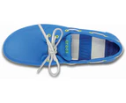 Crocs Men's Beachline Boat Shoe - Ocean/White