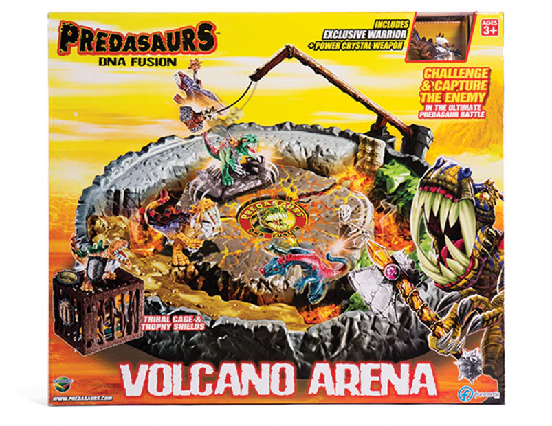 Predasaurs DNA Fusion Volcano Arena