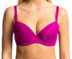 Kayser Women's Brazilian Moulded Full Figure Bra  - Berry