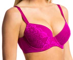 Kayser Women's Brazilian Moulded Full Figure Bra  - Berry