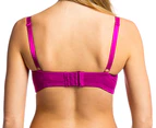 Kayser Women's Brazilian Moulded Full Figure Bra  - Berry