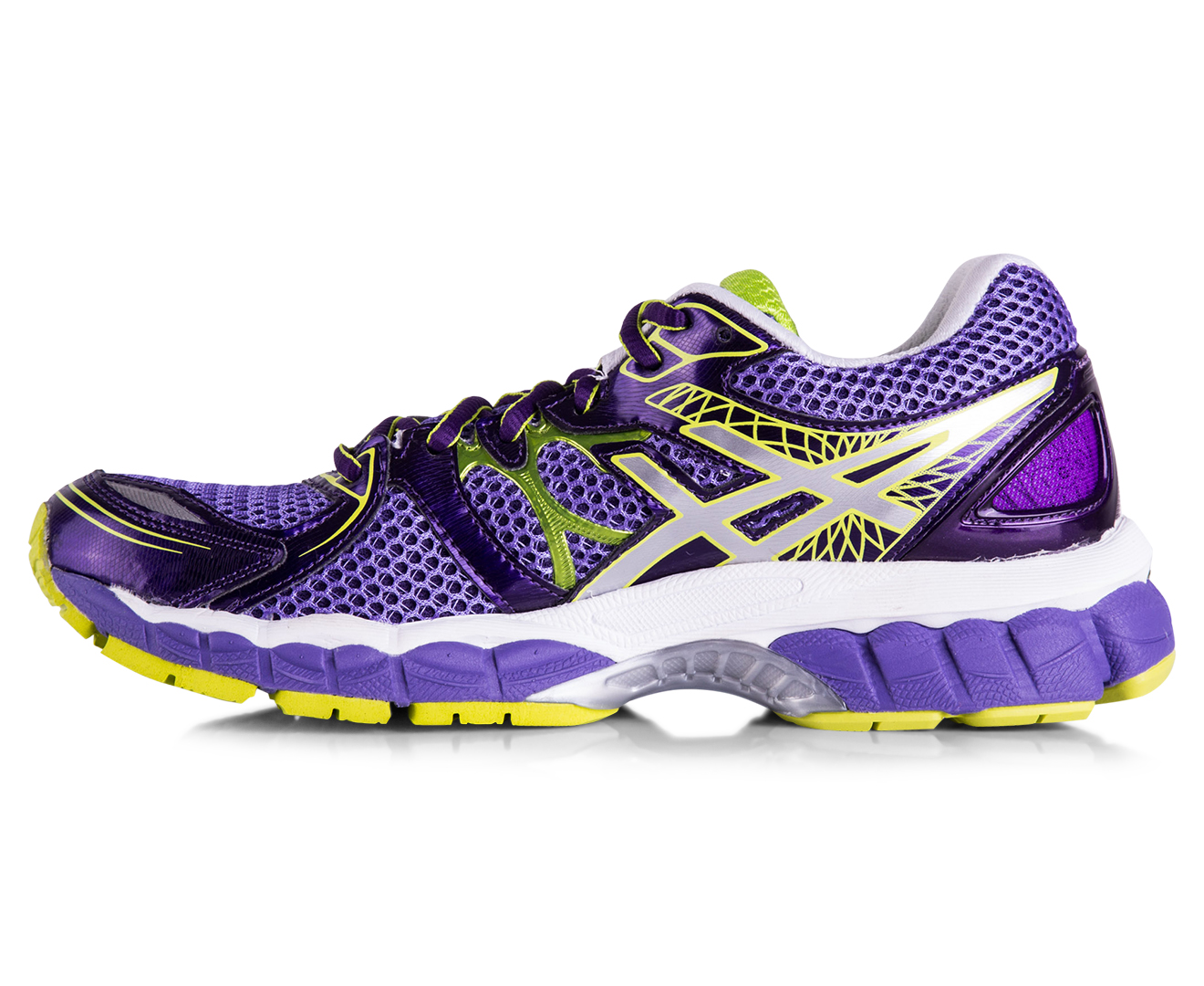 ASICS Women's Gel-Nimbus 16 - Purple/Lightning/Lime | Catch.com.au