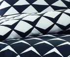 Belmondo Soho Single Quilt Cover Set - Black/White