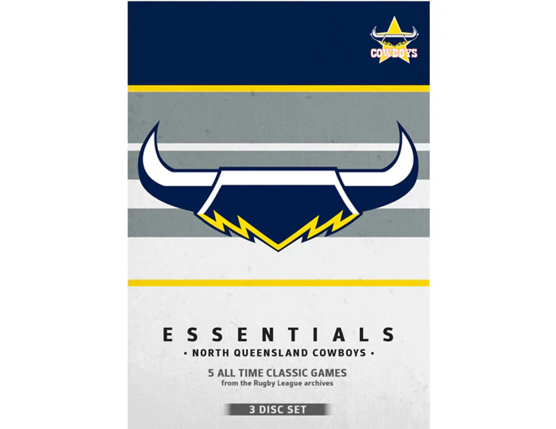 NRL Essentials: North Queensland Cowboys  3-DVD (E)