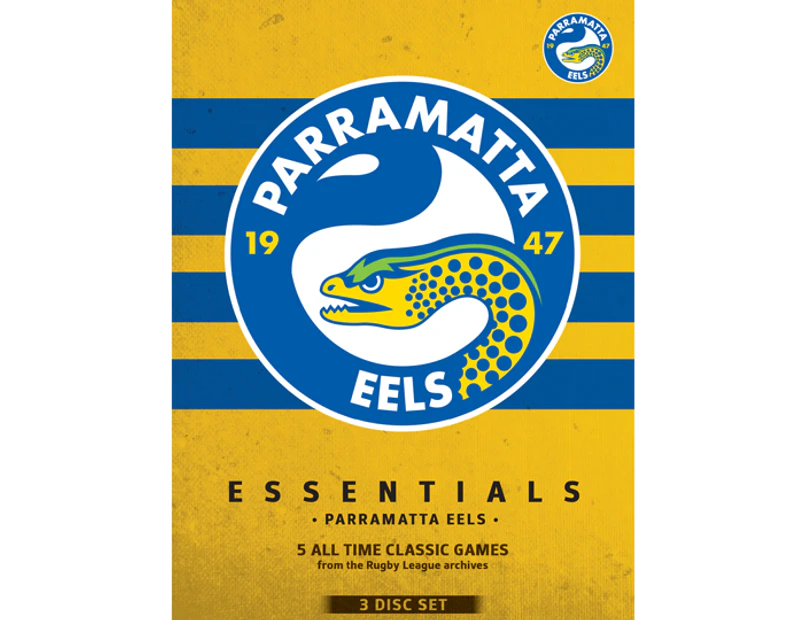 NRL Essentials: Parramatta Eels  3-DVD (E)