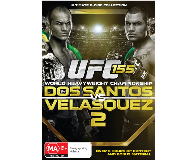 UFC 155: Dos Santos Vs Velasquez II 2-DVD (MA15+)