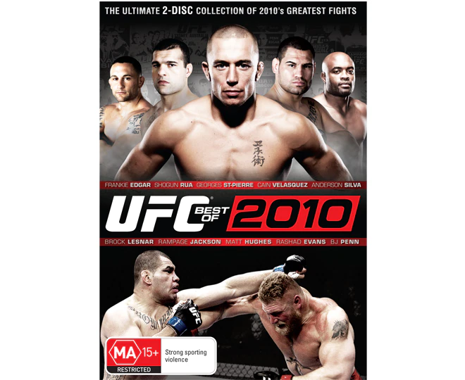 UFC Best Of - 2010 Ultimate Edition 2-DVD (MA15+)