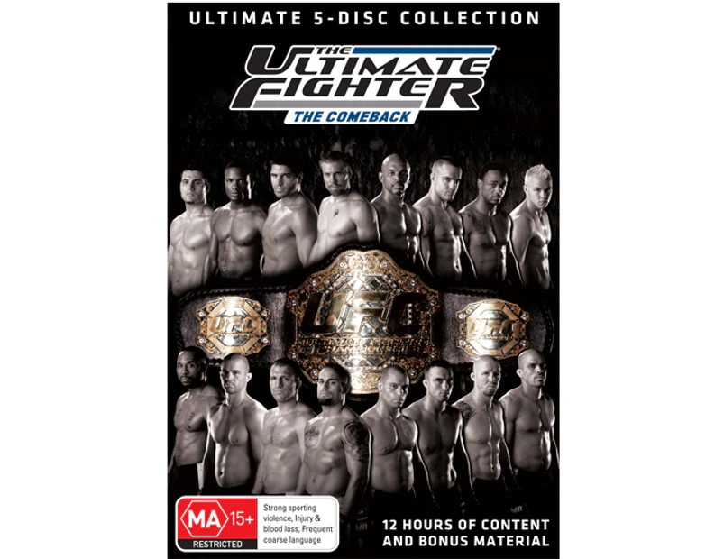 UFC The Ultimate Fighter - The Comeback 5-DVD (MA15+)