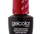 OPI GelColor Lacquer - Red Hot Rio 3