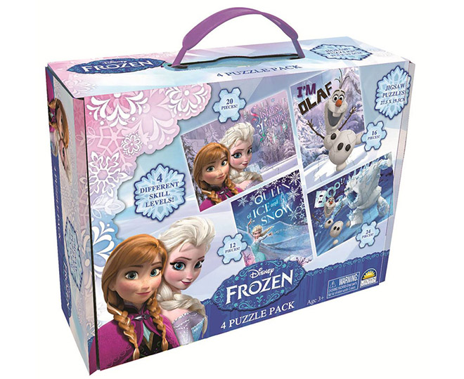 Disney Frozen 4 Puzzle Carry Pack | Www.catch.com.au