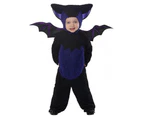 Smiffy's Toddlers' All-In-One Bat Costume - Medium