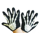 Smiffy's Kids' Skeleton Gloves