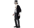 Smiffy's Men's Zombie Groom Costume - Black/White