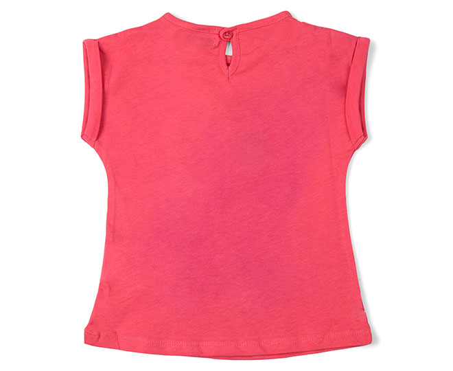 French Connection Baby Girls' Short Sleeve Tee - Party Pink | Mumgo.com.au